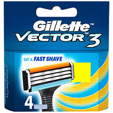 Gillette VECTOR3 4 Cartridges