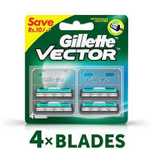Gillette Vector + 4S Blades