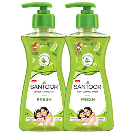 Santoor HAND WASH SET 200ML