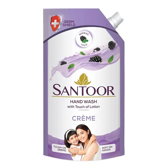 Santoor Hand Wash Cream Pouch 99/-