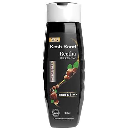 Patanjali KESH Kanti Reetha HAIR Cleanser 180 ML
