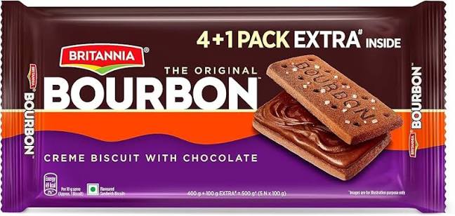 Bourbon Cream Biscuit 30/-