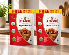 Lion Qyno Deseeded Dates 250G 1+1