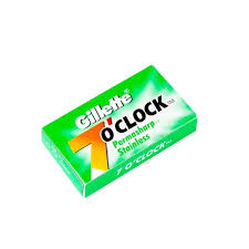 Gillette 7 O Clock Permasharp Stainlees Bldes