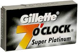 Gillette 7O Clock Super Platinum Blades