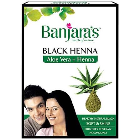 Banjaras Black Henna Aloe Vera 50g