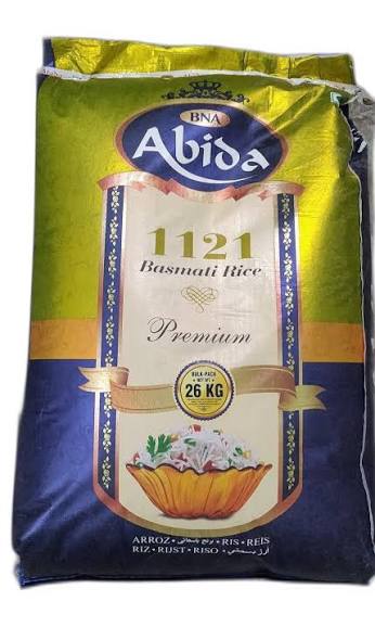 Abida Basmathi Rice Bag