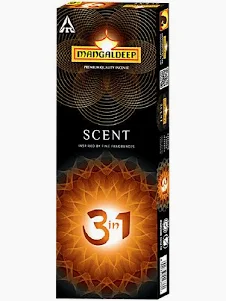 Mangaldeep Scent 3 IN 1 Agarbathi 100/-