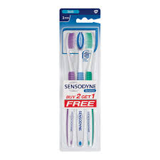 Sensodyne Sensitive Brush 2+1