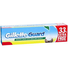 Gillette Guard Shaving Cream WITH NEEM 125g