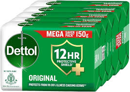Dettol ORG SOAP 150G SET