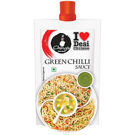 Chings Green Chilli Sauce 25/-