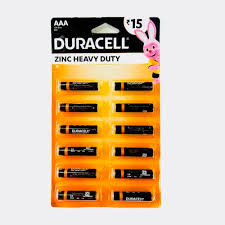 Duracell ZINC Heavy AAA 15/-