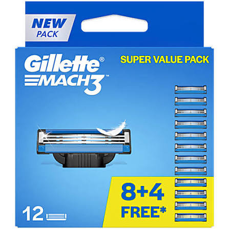 Gillette MACH3 12 S
