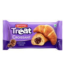 Britannia Treat Croissant Cocoa Cream 20/-