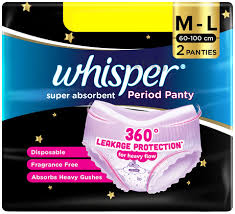 Whisper Super Absorbent Panty L-xl 2s 99/-