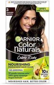 Garnier Color Naturals Darkest Brown 70+60ml
