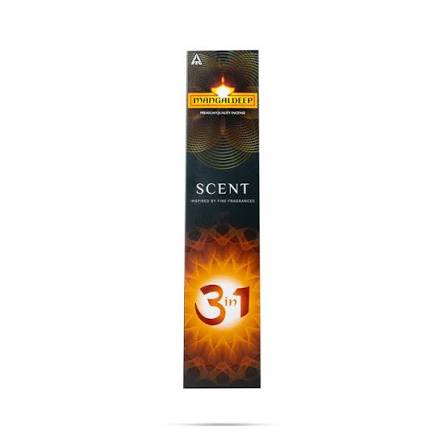 Mangaldeep Scent 3 IN 1 Agarbathi 12/-