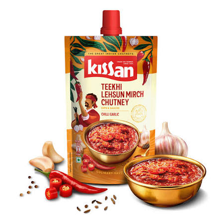 Kissan Chilli Garlic Chutney 100g