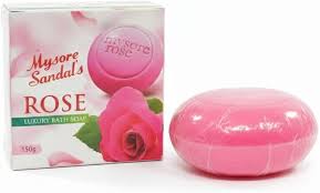 Mysore Sandal ROSE & MILK Cream 4*100G SET