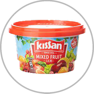 KISSAN MIXED FRUIT JAM 90 G