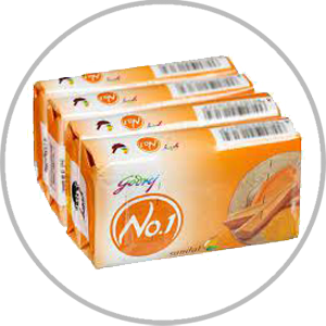 GODREJ NO1 SANDAL SET (3+1) 100 G