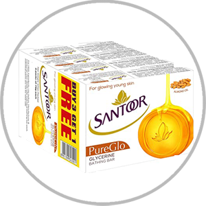 SANTOOR PURE GLOW SET