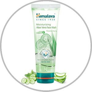 HIMALAYA ALOE VERA FACE WASH 50 ML