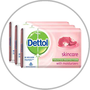 DETTOL SKIN CARE 75 G SET