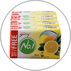 GODREJ NO.1 LIME 100 G SET
