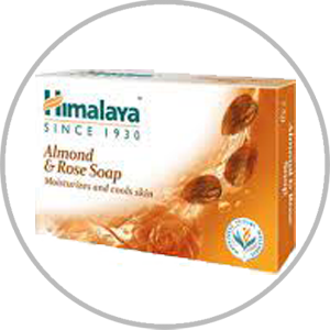 HIMALAYA ALOMOND ROSE SOAP 75 G