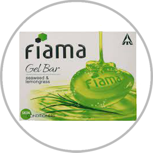 FIAMA GEL BAR SEAWEED AND LEMON GRASS 75 G