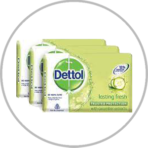 DETTOL LASTING FRESH 75 G SET