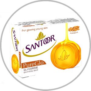 SANTOOR PURE GLOW 75 G