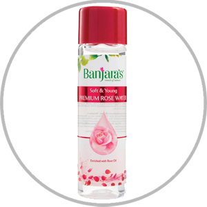 BANJARAS ROSE WATER60 ML