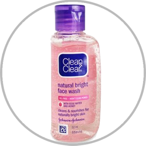 CLEAN CLEAR NATURAL BRIGHT FACE WASH